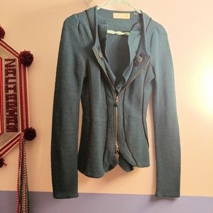 Anthropologie Emerald Sweater